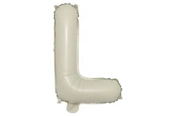 16” Cream Letter: L