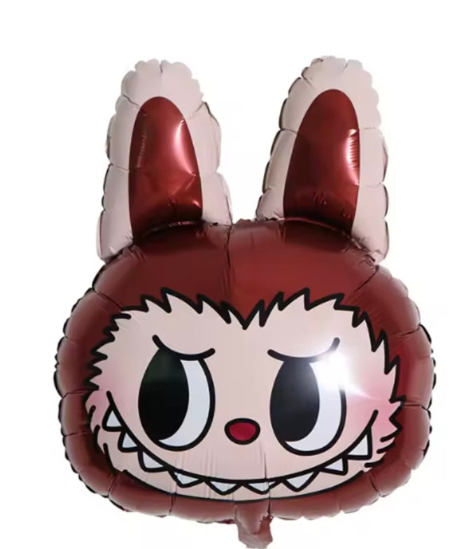 24" Labubu Bown Head Mylar