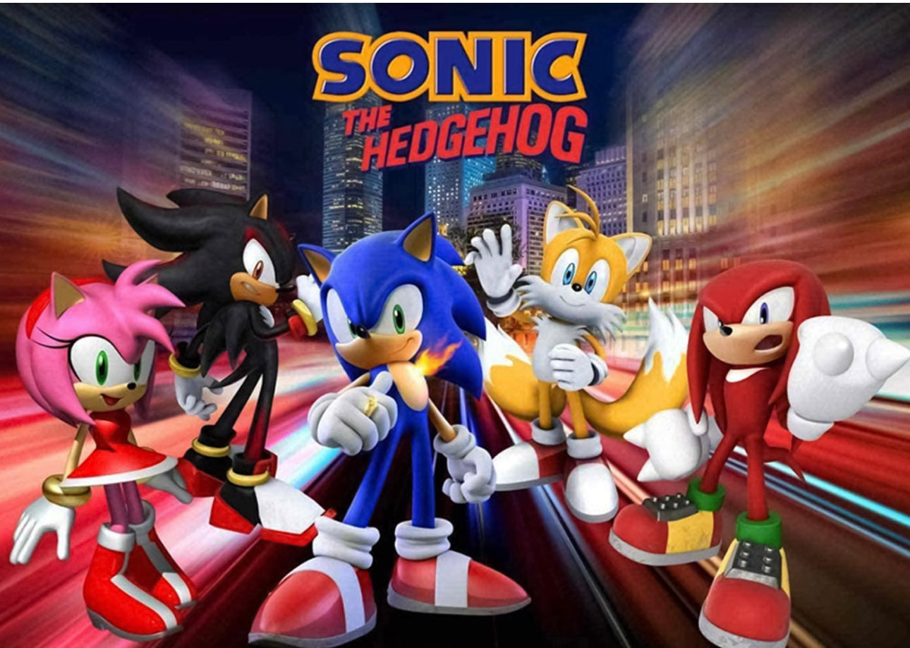Backdrop: Sonic and friends #4748