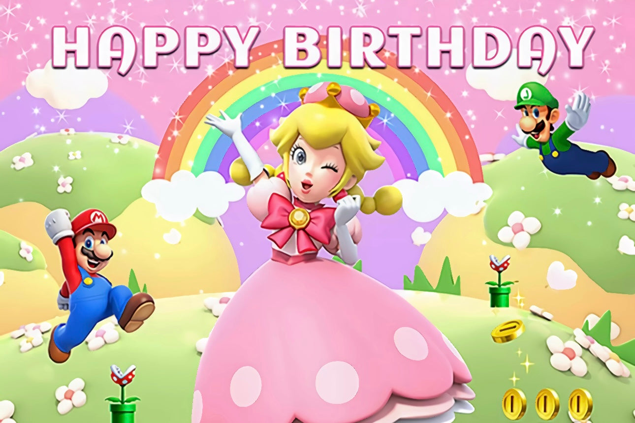 Backdrop: Princess Peach #2761
