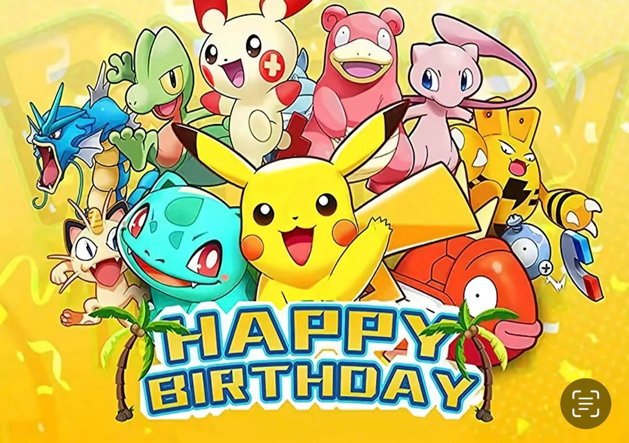 Backdrop: Pokemon and friends #4698