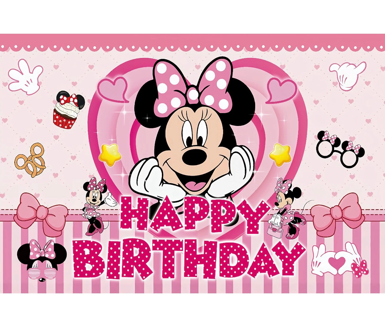 Backdrop: Minnie Mouse #0416