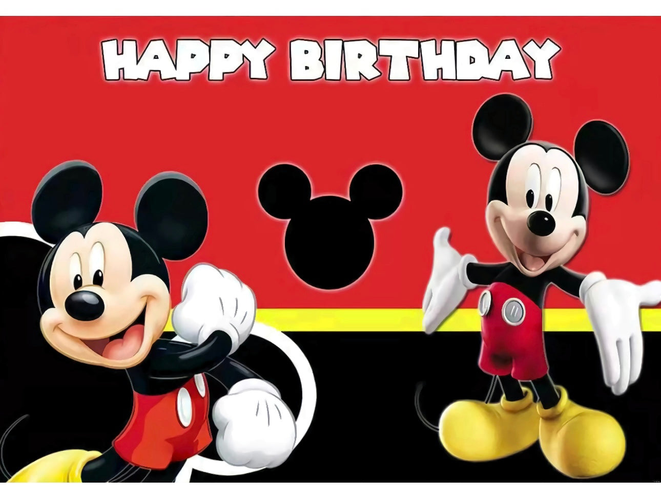 Backdrop: Mickey Mouse #0417