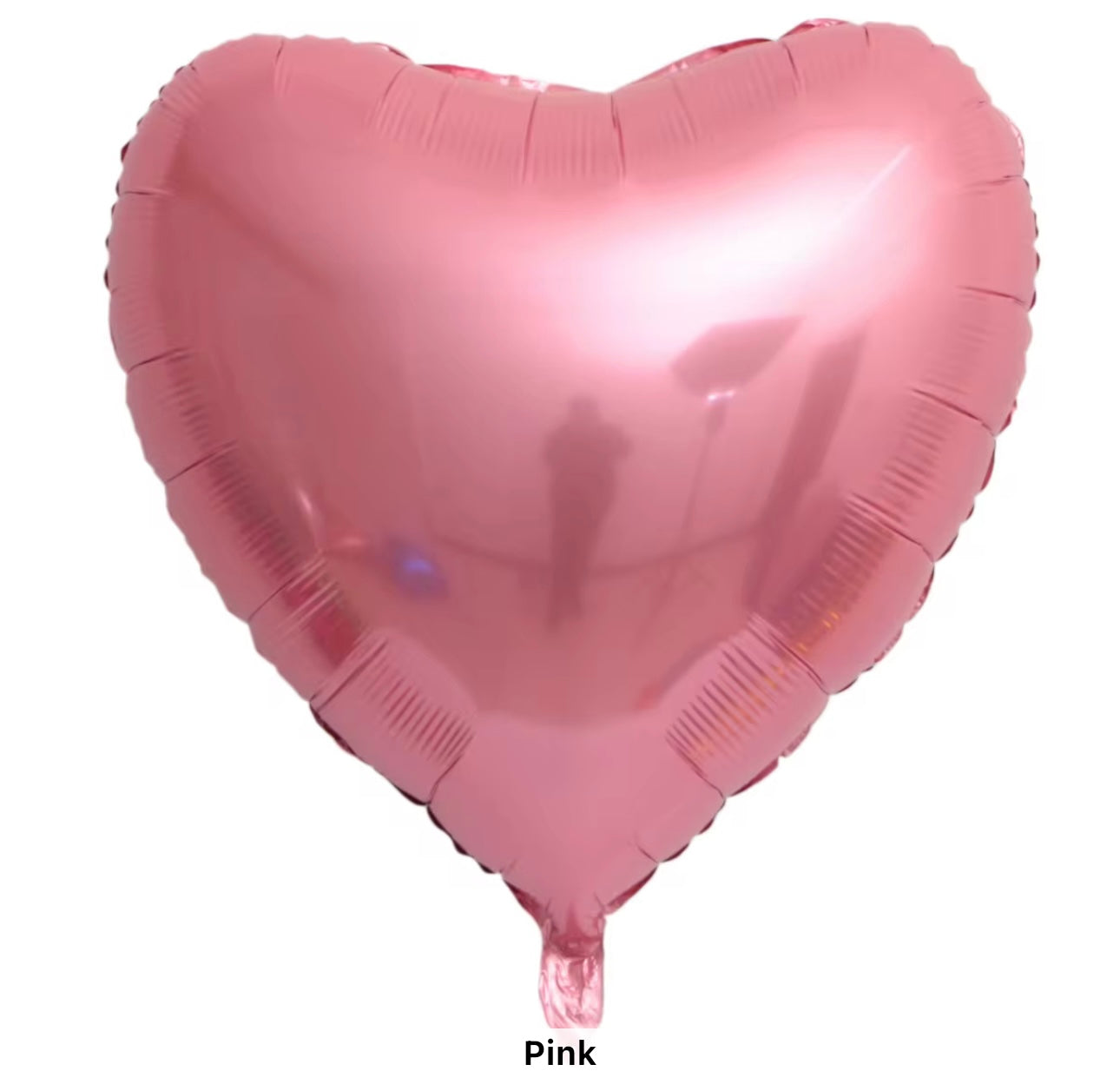 32" Heart: Pink Foil