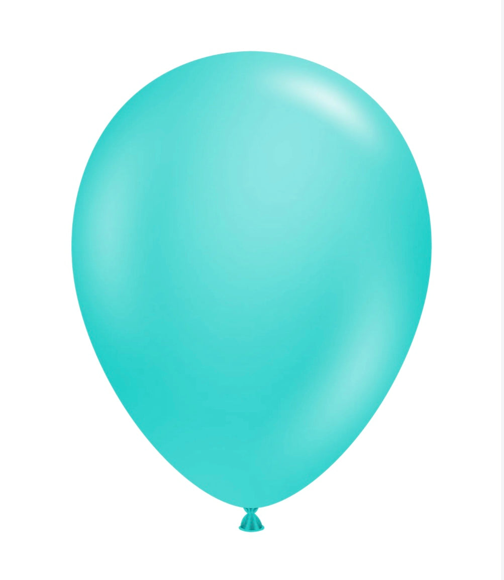 Tuftex 11” Metallic Seafoam 100ct