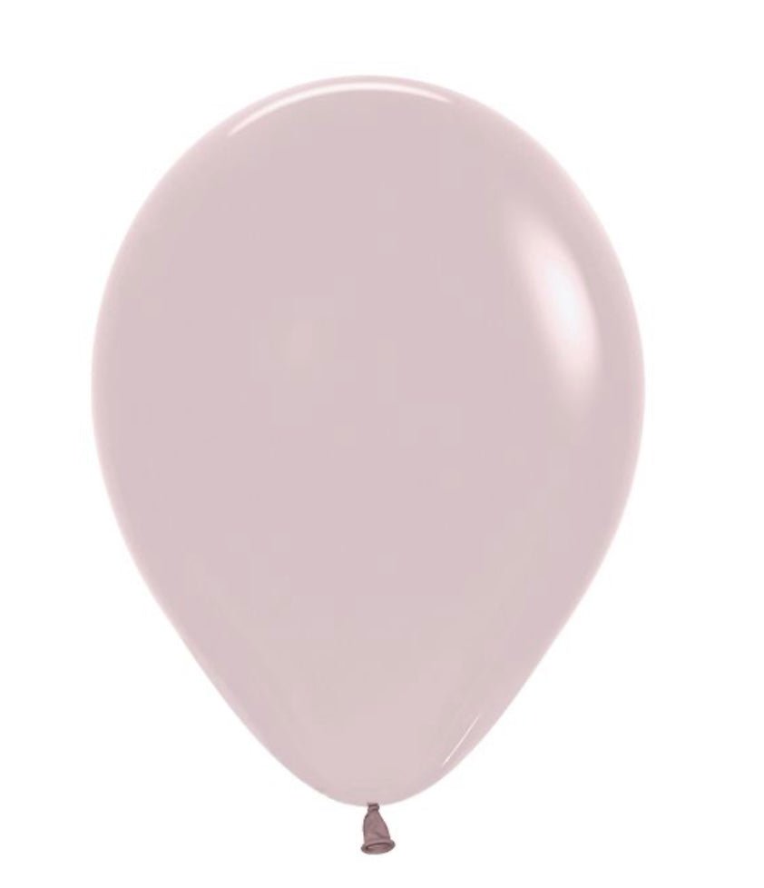 Sempertex 18” Pastel Dusk Rose 25ct