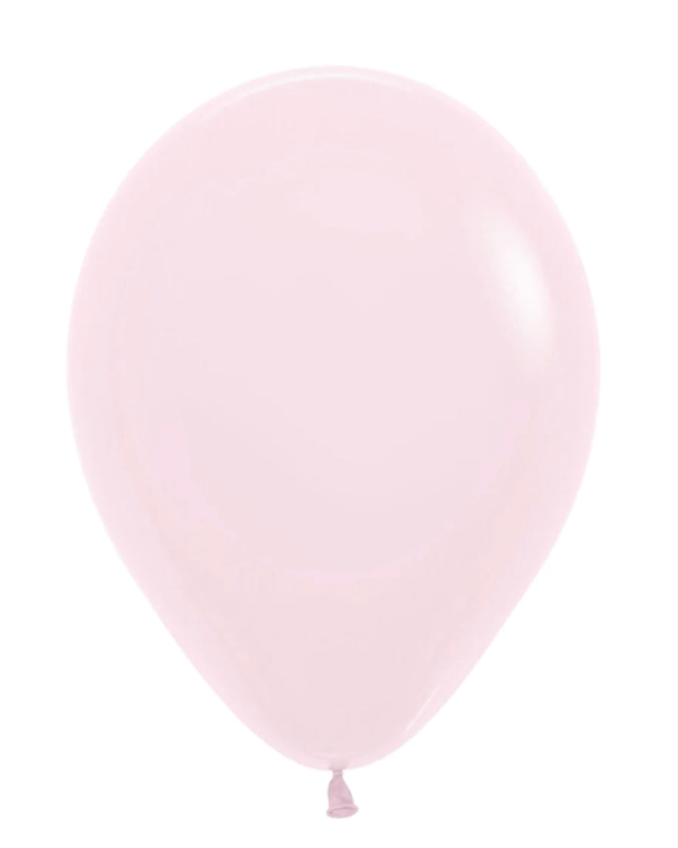 Sempertex 11” Pastel Matte Pink 100ct