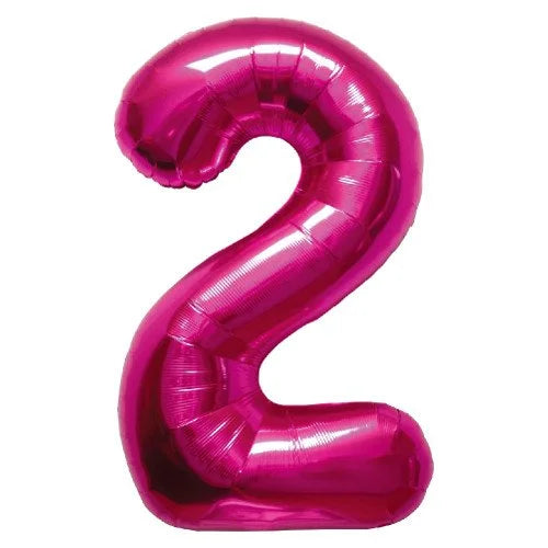 34” Number 2 Magenta North Star
