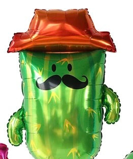 Cactus man with mustache