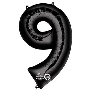 34” Number 9 Black Anagram