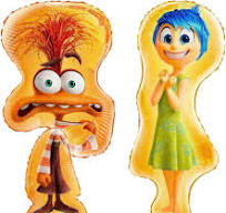 Inside Out Foil Balloons: Joy