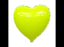 10” Foil Hearts: Pastel Green