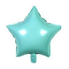 10” Foil Stars: Pastel Blue 2ct