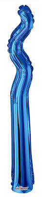 14” Kurly Zig Zag Royal Blue