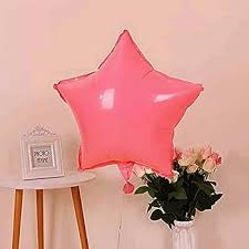 18" Star Foil: Macaron Pink