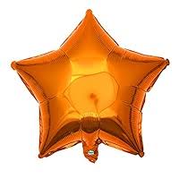 18" Star Foil: orange