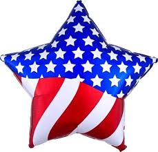 18" Star Foil - American
