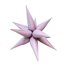 27” Starburst Pastel Purple