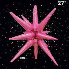 27” Starburst Pastel Pink