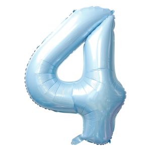 40” Number 4 Baby Blue AiRise