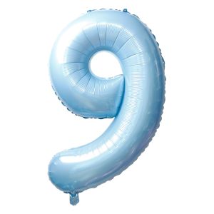 34” Number 9 Baby Blue AiRise