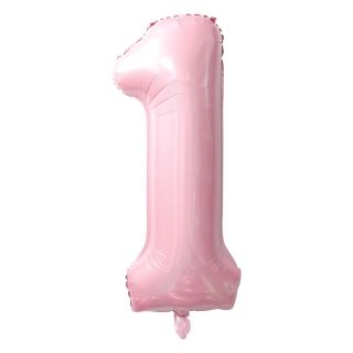 34" Number 1 Baby Pink Airise