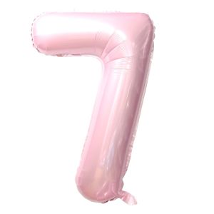 34" Number 7 Baby Pink Airise