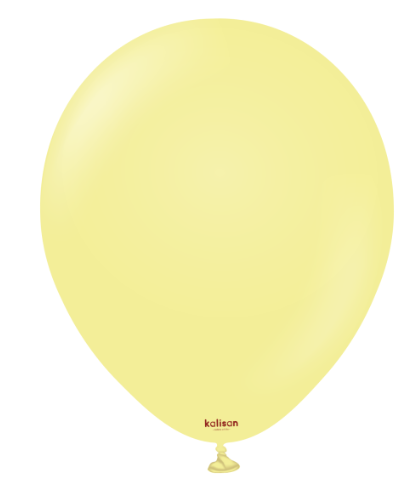 Kalisan 5” Macaron Yellow 5pcs