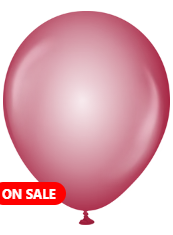 Kalisan 12” Crytsal Burgundy 50ct