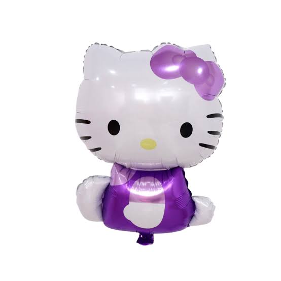 Hello Kitty Purple with arm in front