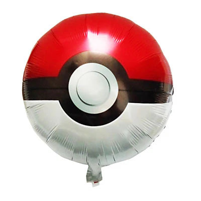 18" Pokemon Ball Foil Balloon