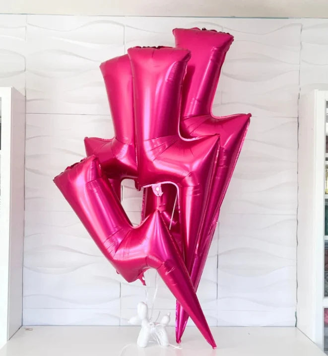 44" Barbie Pink Lightning Bolt