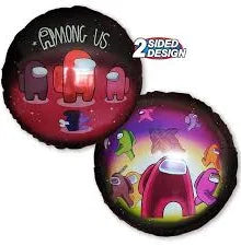 18" Among us Foil Balloon double sided