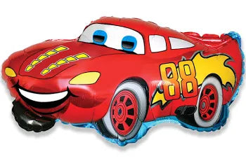 Red Car Foil Balloon