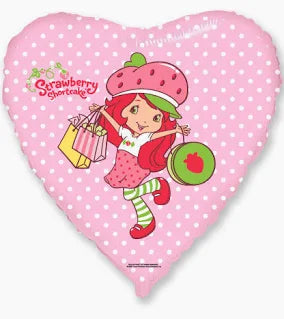 18" Strawberry Shortcake Heart Shaped