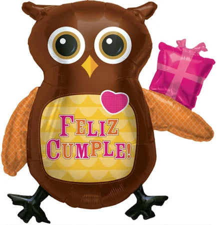 36" Cumpleanos Owl