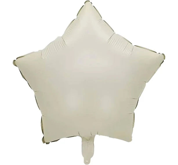 10” Star Foil White Sand 2ct
