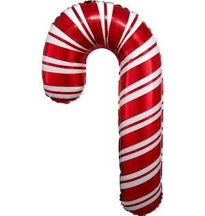 28" Red Candy Cane Foil