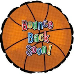18" Bounce back soon foil