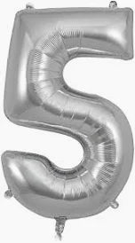 34” Number 5 Silver AiRise