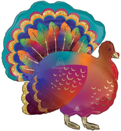 Supershape XL Glitter Turkey