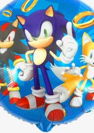 18" Sonic and Friends Foil Balloon