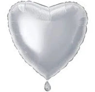 18” Heart Foil - Silver