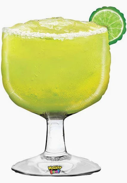33" Mighty Margarita Betallic w/helium 15