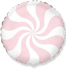 18" Candy Round Foil Balloon: Pink