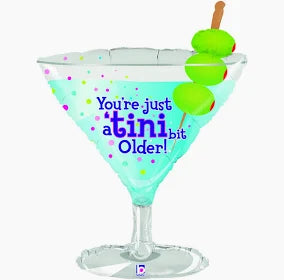 35" Tini Bit Older Birthday Foil