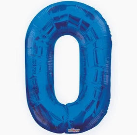 34” Number 0 Royal Blue CONVER